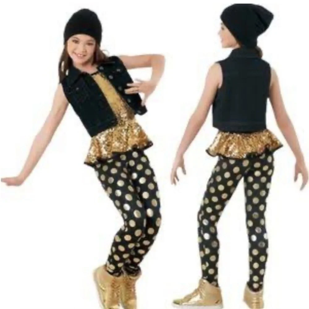 Weissman sequin jazz dance musical theater Costume Halloween costume dress